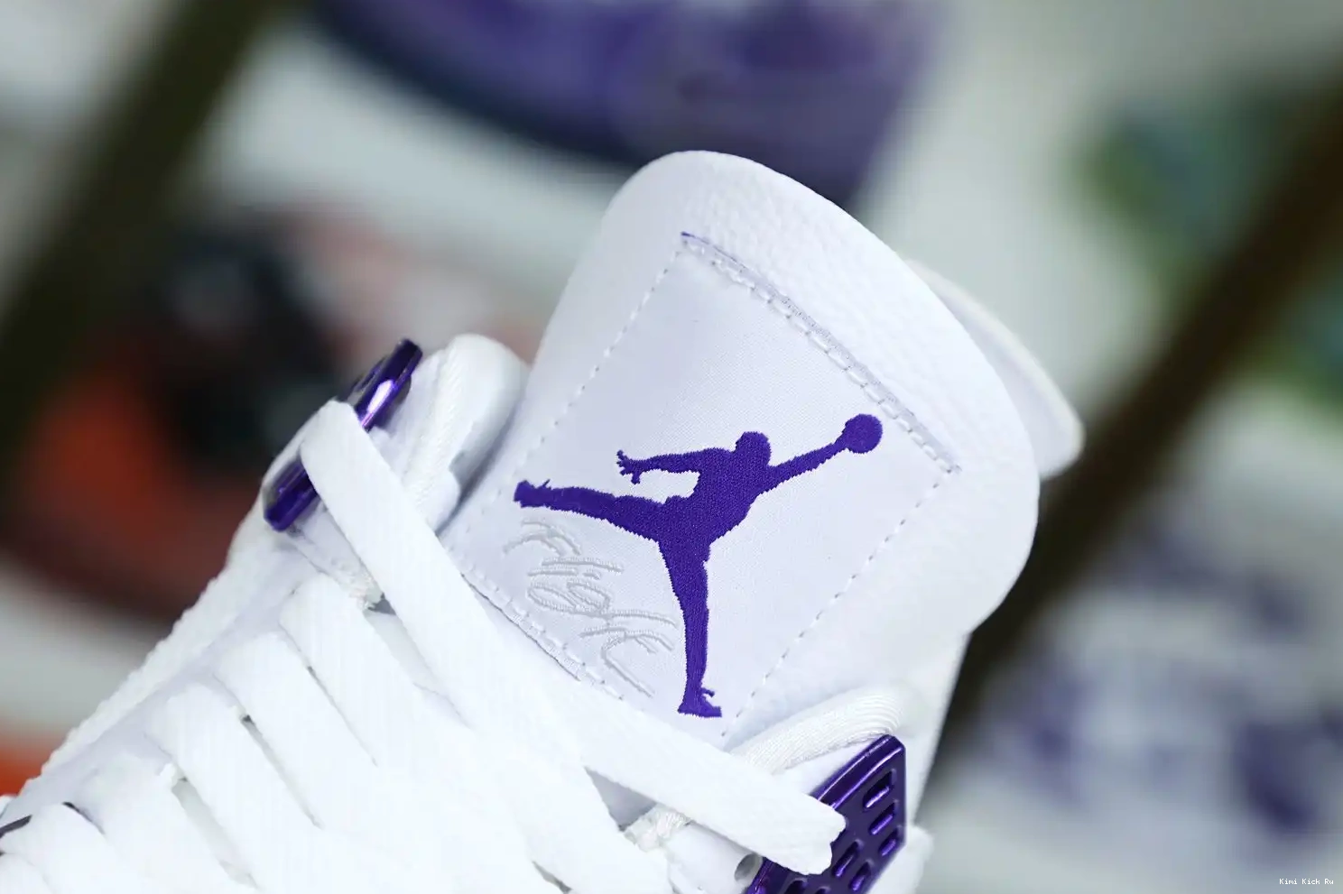 Kimikick JORDAN AIR 4 METALLIC PURPLE 0527